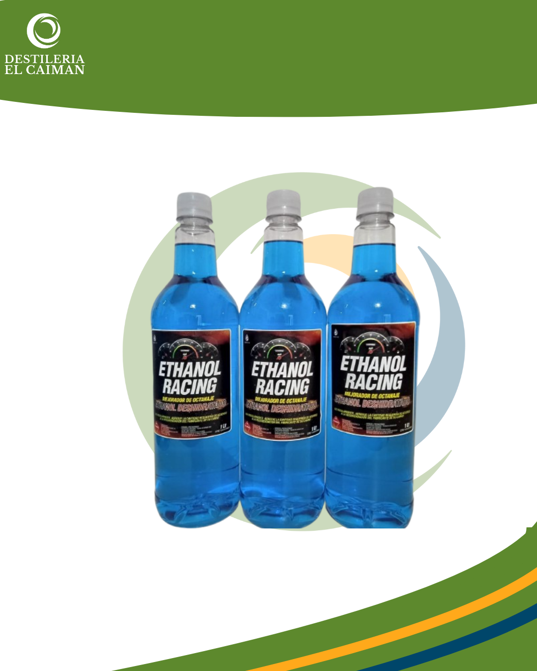 Ethanol Racingg
Aditivo mejorador de de octanaje para la combustión del Motor